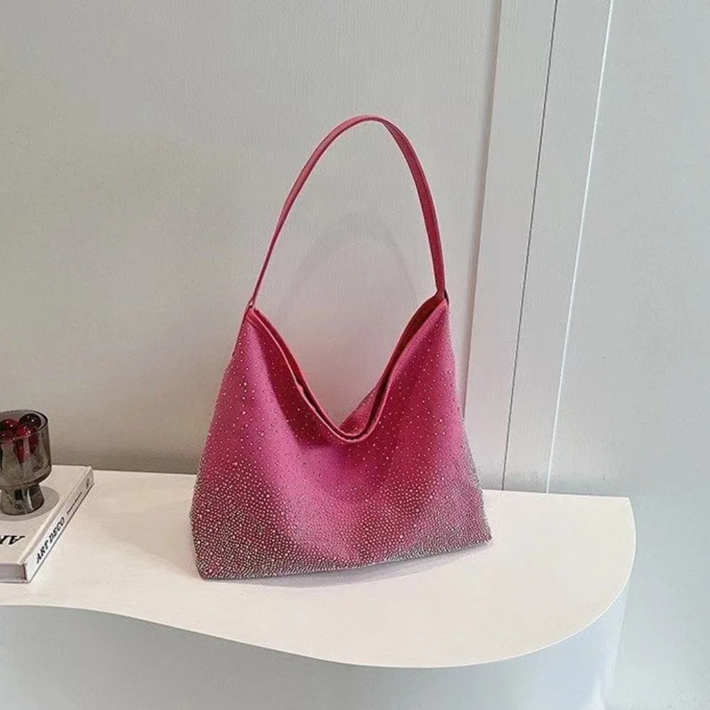 Elegant Rhinestone Shiny Shoulder Bag Sparkly Luxury Ladies Diamond Tote Bag Large Capacity Crystal Evening Bag Party
Elegant Rhinestone Shiny Shoulder Bag Sparkly Luxury Ladies Diamond Tote Bag Large Capacity Crystal Evening Bag Party