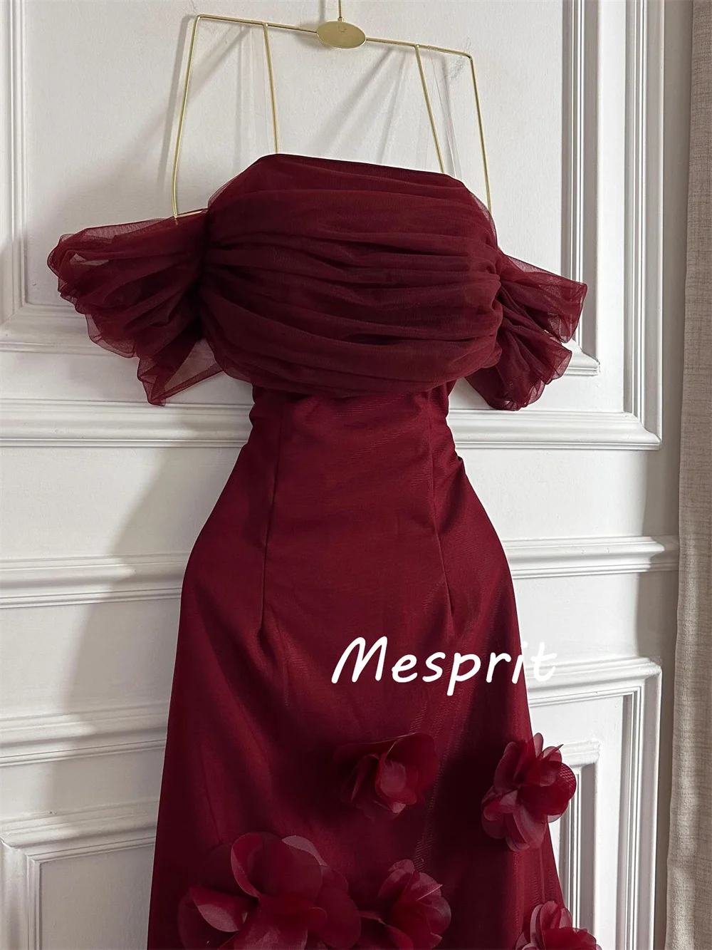 Customized Exquisite Jersey Pleat Flower Trumpet Off-the-shoulder Long Luxury Party Prom Dresses Chinese Style
Customized Exquisite Jersey Pleat Flower Trumpet Off-the-shoulder Long Luxury Party Prom Dresses Chinese Style
