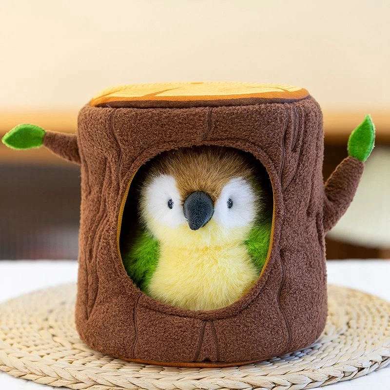 14CM New Creative Treehouse Bird Plush Toy 12cm Cute Parrot Pendant, Animal Kawaii Doll. Birthday and Christmas Gifts for Child
14CM New Creative Treehouse Bird Plush Toy 12cm Cute Parrot Pendant, Animal Kawaii Doll. Birthday and Christmas Gifts for Child