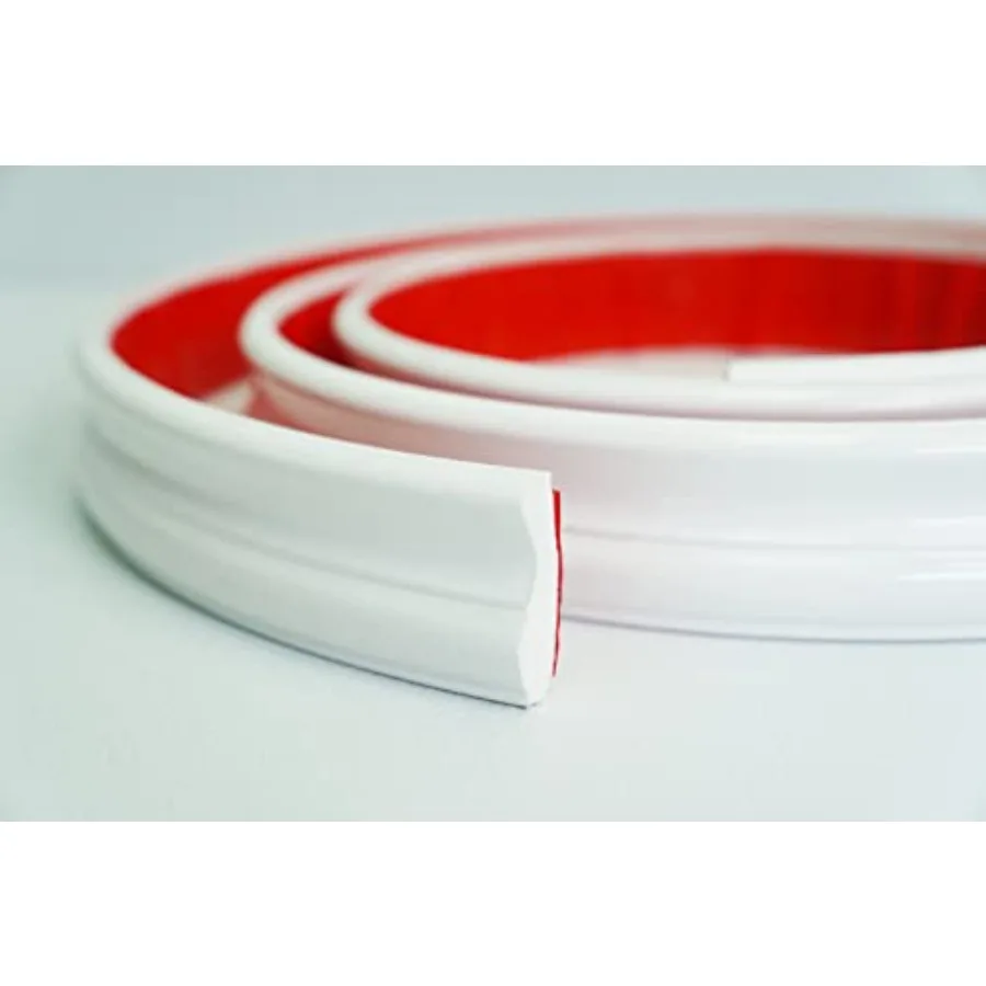 16.4FT Peel and Stick Trim Caulk Strip, Flexible Self Adhesive Moldings and Trims for Wall/Mirror/Ceiling/Window and Door Frame
16.4FT Peel and Stick Trim Caulk Strip, Flexible Self Adhesive Moldings and Trims for Wall/Mirror/Ceiling/Window and Door Frame