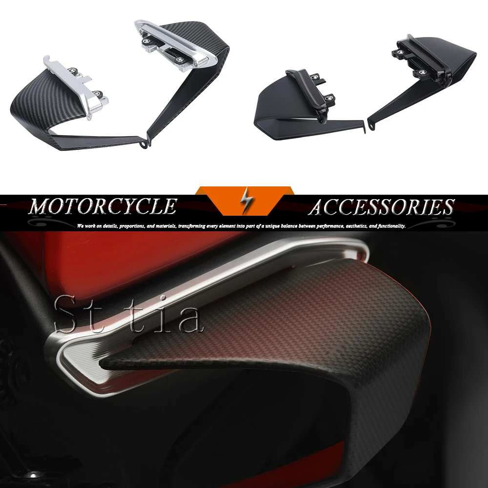 Kit For Ducati Monster 950 MONSTER 937 SP Plus Fairing Winglets Fin Trim Cover Motorcycle Wing Wind Fairing Winglets 2021 2022 -
Kit For Ducati Monster 950 MONSTER 937 SP Plus Fairing Winglets Fin Trim Cover Motorcycle Wing Wind Fairing Winglets 2021 2022 -