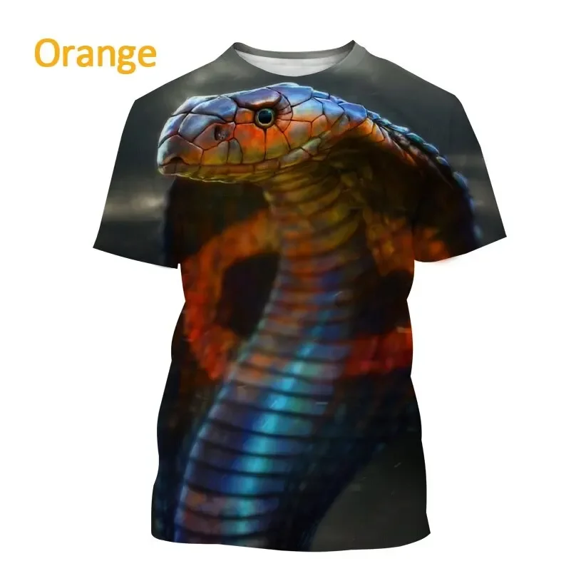 Cobra T-shirts 3D Print Animal Snakes Summer Tees Streetwear O Neck Short Sleeve TShirt Oversize Hip Hop Men Women Tops Clothes
Cobra T-shirts 3D Print Animal Snakes Summer Tees Streetwear O Neck Short Sleeve TShirt Oversize Hip Hop Men Women Tops Clothes