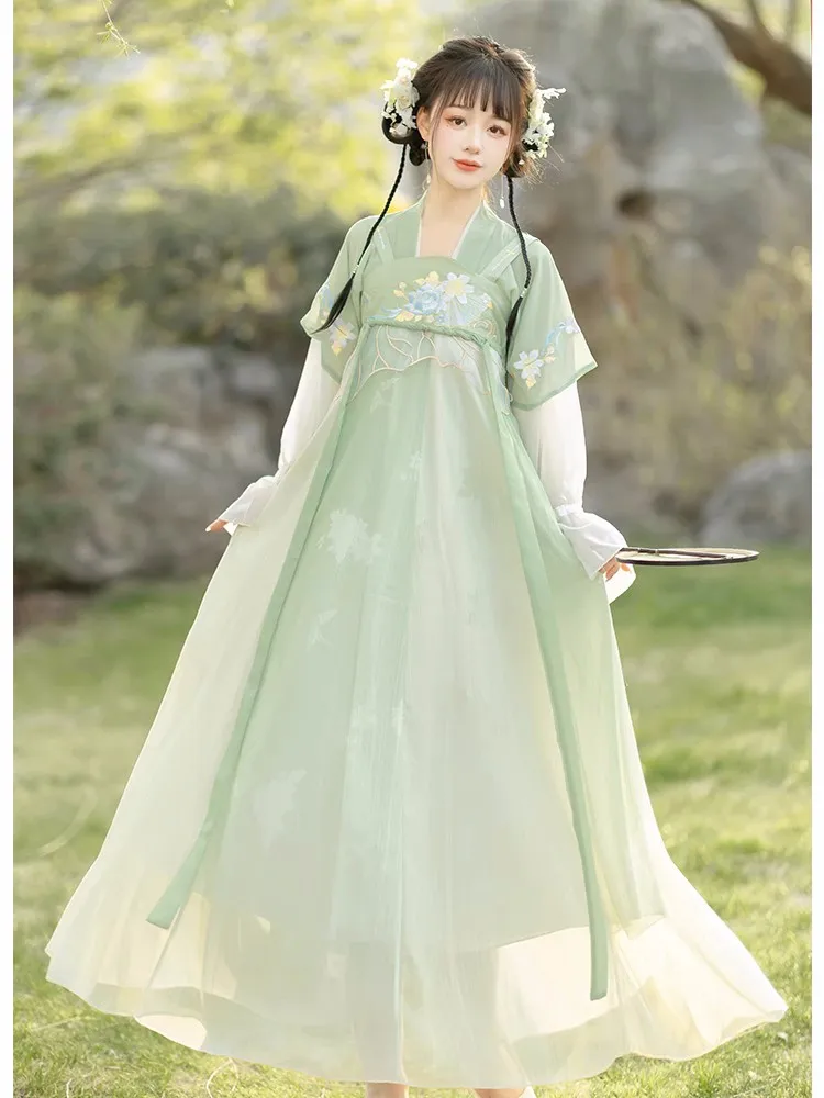 Hanfu Summer Hanbok women's Tang system Qi chest jacketfemale models super fairy Chinese wind original full set of daily
Hanfu Summer Hanbok women's Tang system Qi chest jacketfemale models super fairy Chinese wind original full set of daily