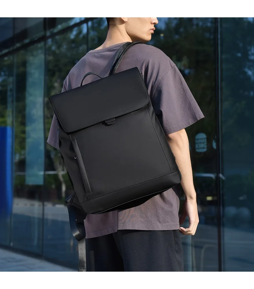 Backpack large capacity solid color simple schoolbag men's backpack outdoor short business trip
Backpack large capacity solid color simple schoolbag men's backpack outdoor short business trip