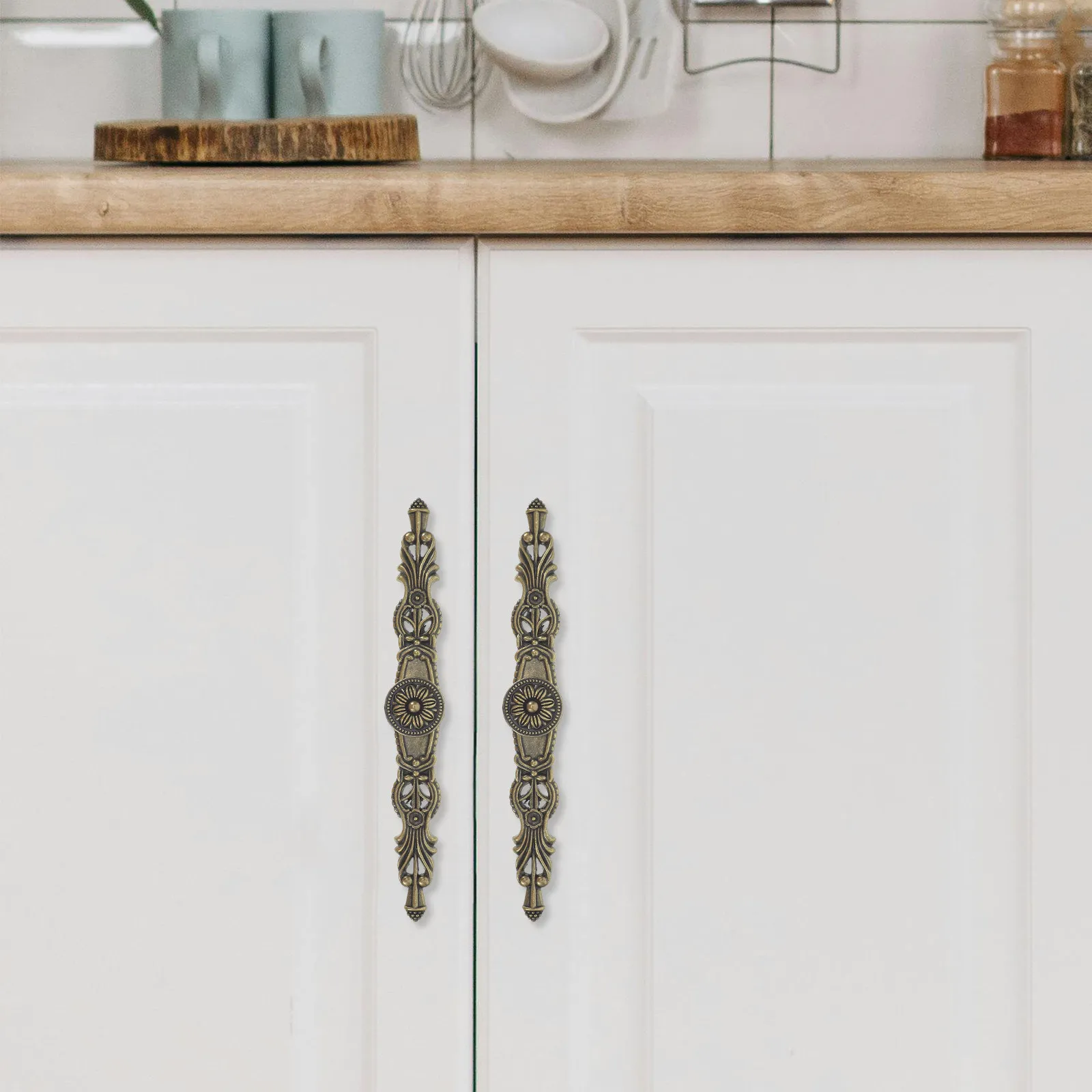 4Pcs Vintage European Carved Wardrobe Pulls Alloy Long Drawer Handles Kitchen Cabinet Bedroom Dresser Furniture Hardware
4Pcs Vintage European Carved Wardrobe Pulls Alloy Long Drawer Handles Kitchen Cabinet Bedroom Dresser Furniture Hardware