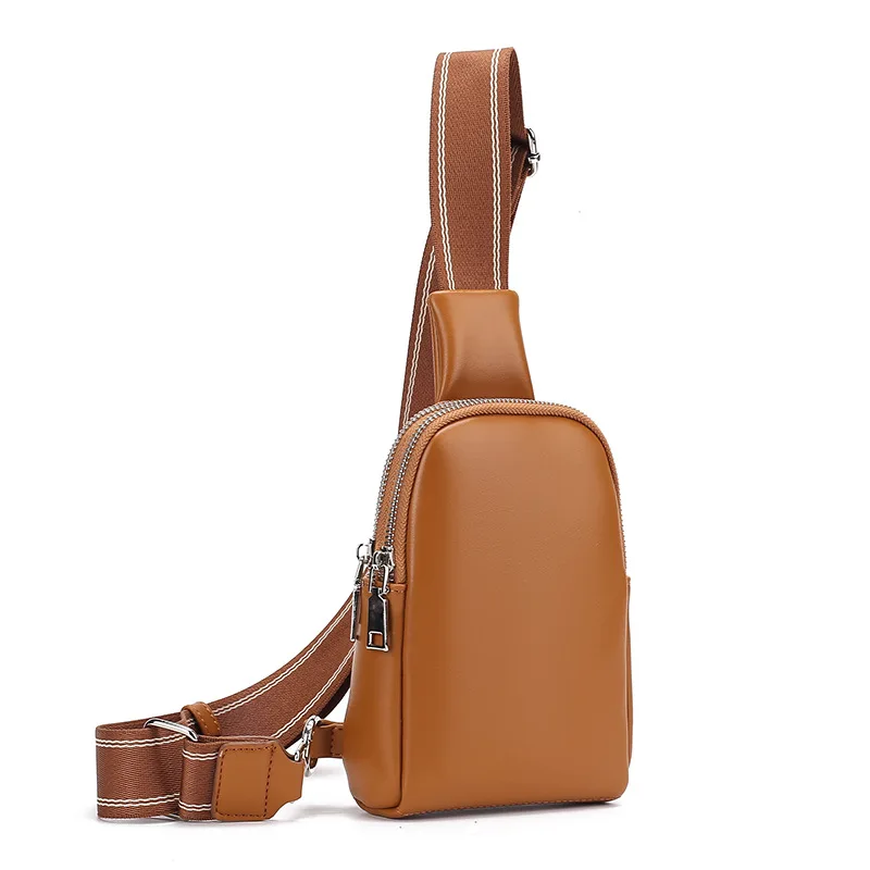 Men's bag 2025 new small chest bag women's bag soft leather women's crossbody bag
Men's bag 2025 new small chest bag women's bag soft leather women's crossbody bag