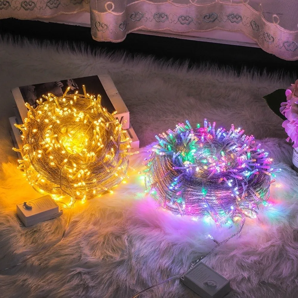 10M/6M/5M/3M/1.5M Christmas Garland Lights 10/20/50/40//80Leds Warm White Christmas Tree Decorative Lights Waterproof
10M/6M/5M/3M/1.5M Christmas Garland Lights 10/20/50/40//80Leds Warm White Christmas Tree Decorative Lights Waterproof