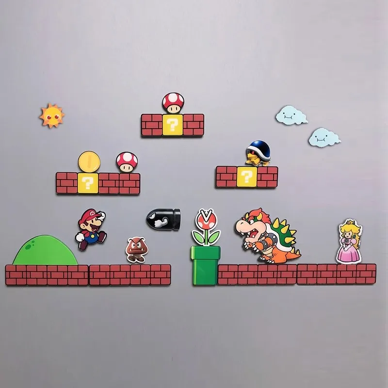 Marioeds DIY Refrigerator Magnetic Stickers Set Anime Figure Bowser Peach Photo Message Board Decor Magnetic Stickers
Marioeds DIY Refrigerator Magnetic Stickers Set Anime Figure Bowser Peach Photo Message Board Decor Magnetic Stickers
