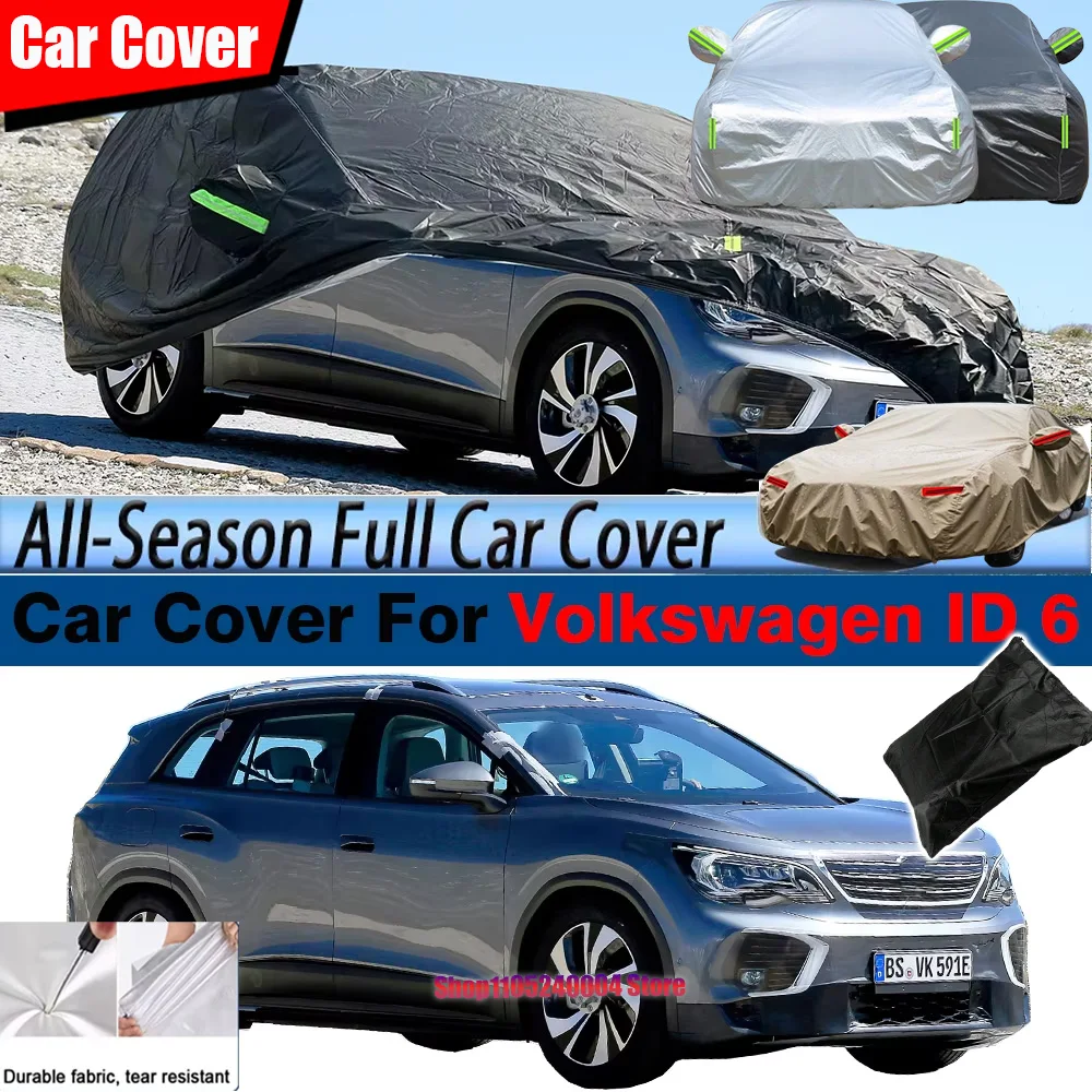 Anti UV Scratch Resistant Black SUV Car Cover Waterproof Sun Snow Rain Dustproof For VW Volkswagen ID 6 2020-2025
Anti UV Scratch Resistant Black SUV Car Cover Waterproof Sun Snow Rain Dustproof For VW Volkswagen ID 6 2020-2025