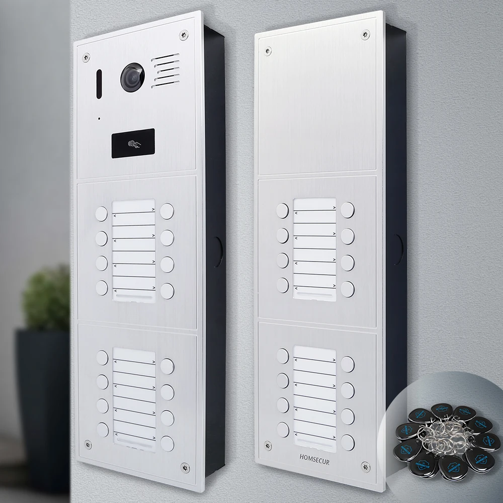 Видеодомофон HOMSECUR HDK BC151HD-32S для 25-32 семей, совместимый с HDK
Видеодомофон HOMSECUR HDK BC151HD-32S для 25-32 семей, совместимый с HDK