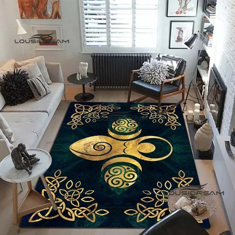Triple Moon Goddess Rug and Carpet 3D Printing Hecate witch Home Decoration Living Room Bedroom Entrance Large Area Soft Carpet
Triple Moon Goddess Rug and Carpet 3D Printing Hecate witch Home Decoration Living Room Bedroom Entrance Large Area Soft Carpet