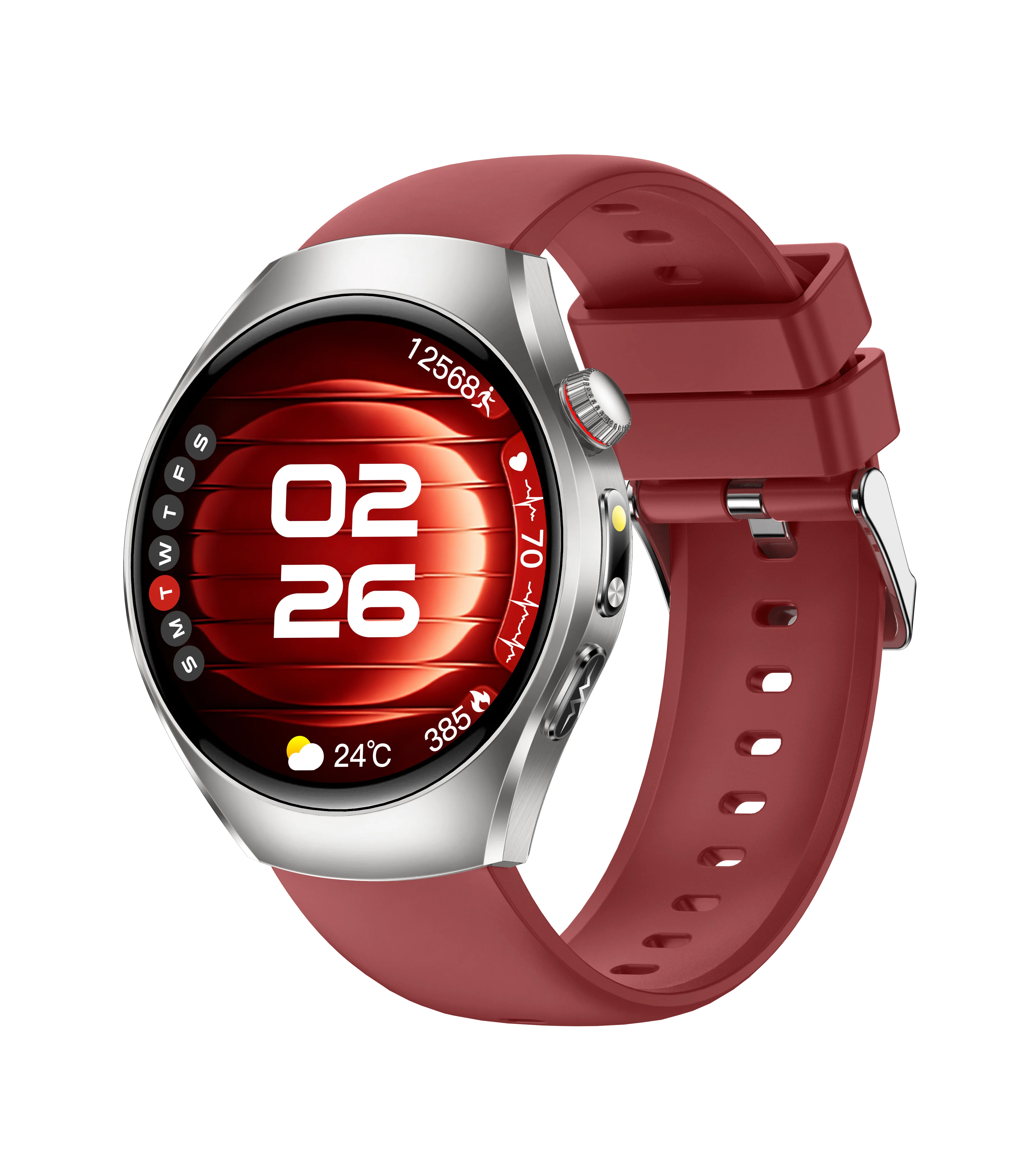 ET460 Newest 1.43 AMOLED Watch Health Monitoring ECG PPG One-click Micro-health Check Silicone Band Multi Sport Modes Smartwatch
ET460 Newest 1.43 AMOLED Watch Health Monitoring ECG PPG One-click Micro-health Check Silicone Band Multi Sport Modes Smartwatch