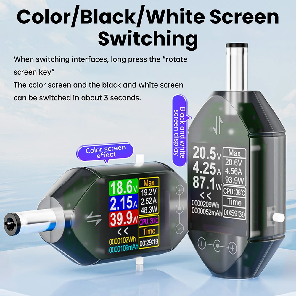 600W DC4.5-50V Max 12A Digital Voltage Current Tester Power Capacity Meter Ammeter Voltmeter Tester Detector
600W DC4.5-50V Max 12A Digital Voltage Current Tester Power Capacity Meter Ammeter Voltmeter Tester Detector