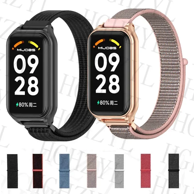 Нейлоновый ремешок для Redmi Band 2 с металлической пряжкой, защитный чехол для браслета Xiaomi Redmi Band Pro, браслет для часов
Нейлоновый ремешок для Redmi Band 2 с металлической пряжкой, защитный чехол для браслета Xiaomi Redmi Band Pro, браслет для часов