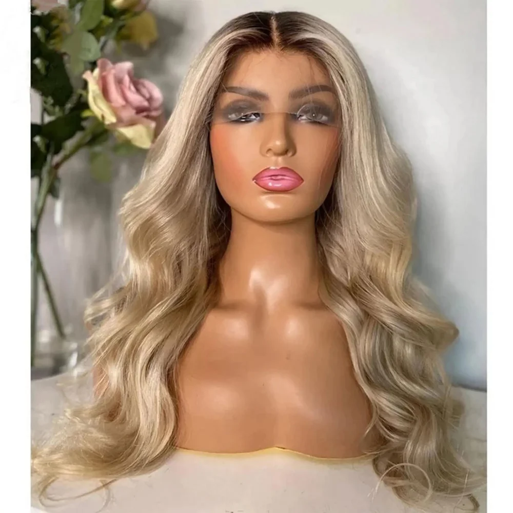 Soft Ombre Blond Wave Hair 150 density and 13×4 100%human hair wig lace front wig, with baby hair pre plucked
Soft Ombre Blond Wave Hair 150 density and 13×4 100%human hair wig lace front wig, with baby hair pre plucked