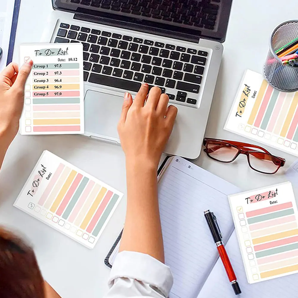 2pcs Colorful Tearable Memo Pads Self-Adhesive Note Stickers For Office Home School To Do List Pad Portable
2pcs Colorful Tearable Memo Pads Self-Adhesive Note Stickers For Office Home School To Do List Pad Portable