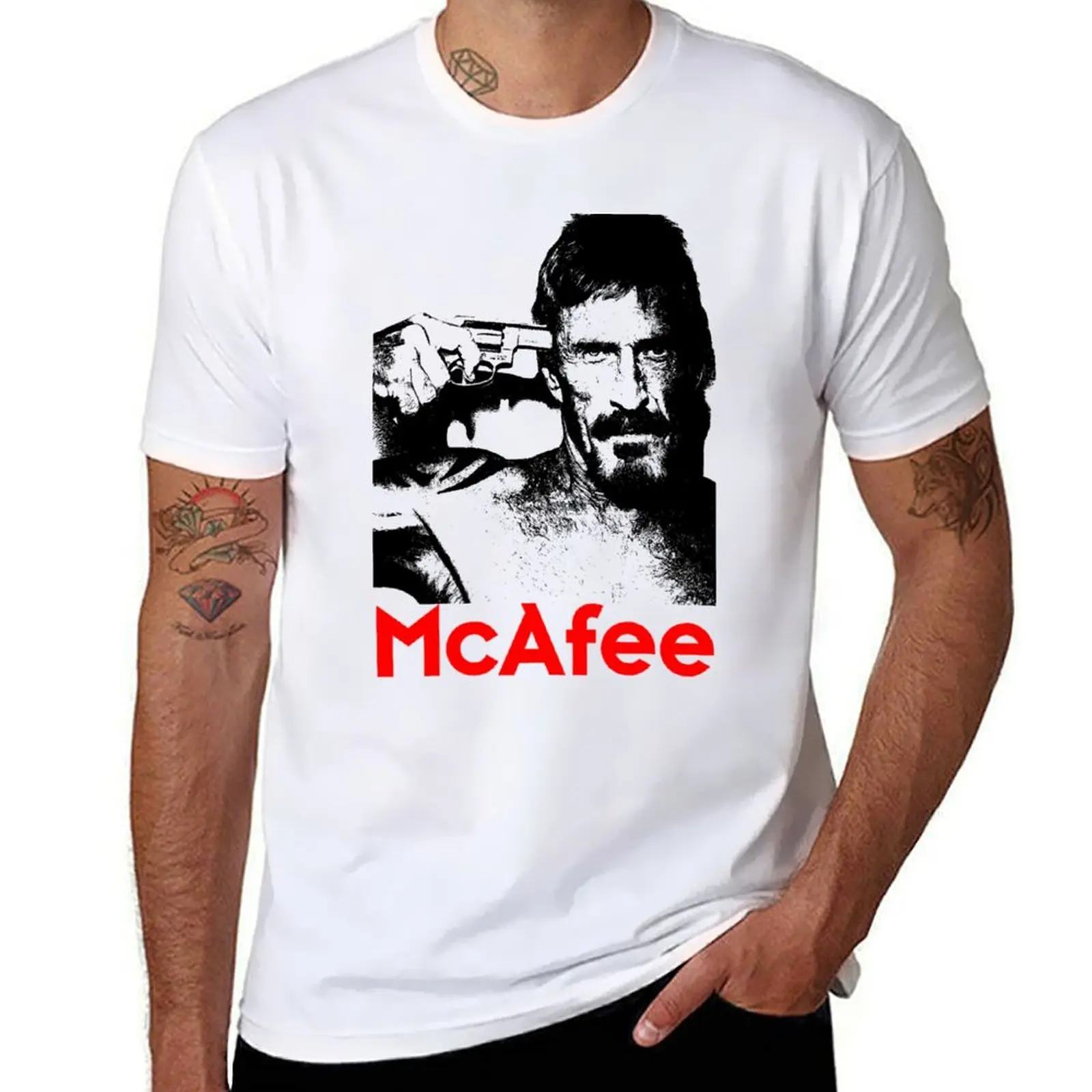 McAfee T-Shirt cotton t shirt man t shirt man luxury man t shirts for men casual T-shirt
McAfee T-Shirt cotton t shirt man t shirt man luxury man t shirts for men casual T-shirt