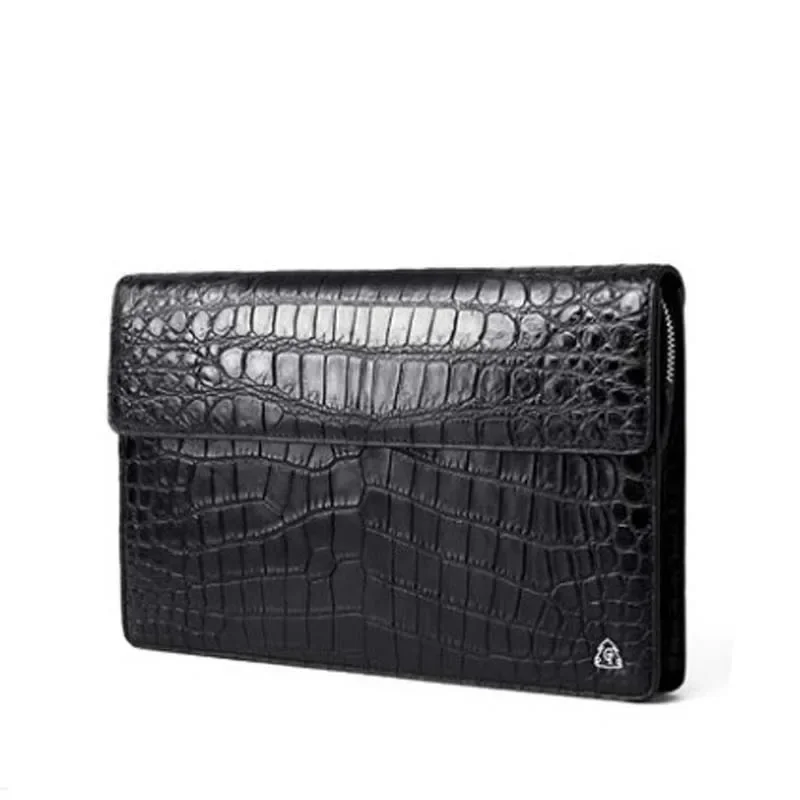 gete New crocodile men clutch large capacity crocodile bag men 
gete New crocodile men clutch large capacity crocodile bag men