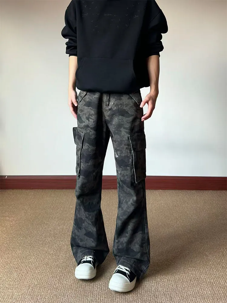 Loose Fit Camouflage Straight Leg Workwear Pants Street Style Youthful Breathable Wear Resistant Casual Trousers for Men
Loose Fit Camouflage Straight Leg Workwear Pants Street Style Youthful Breathable Wear Resistant Casual Trousers for Men