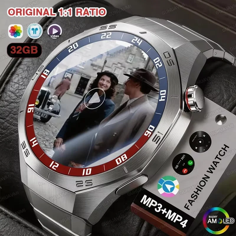 Fashion Genuine Watch 5 SmartWatch GPS Map Navigation NFC HD Call 32GB Memory Clock Built-in Video Music Playback Smart Bracelet
Fashion Genuine Watch 5 SmartWatch GPS Map Navigation NFC HD Call 32GB Memory Clock Built-in Video Music Playback Smart Bracelet