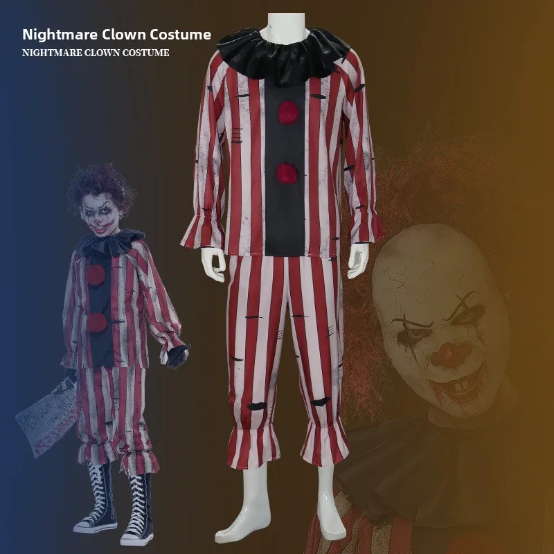 New Nightmare Costume Halloween Clown Cosplay Anime Role-playing Stage Costume Women's Fashion Trend Spring 2024
New Nightmare Costume Halloween Clown Cosplay Anime Role-playing Stage Costume Women's Fashion Trend Spring 2024
