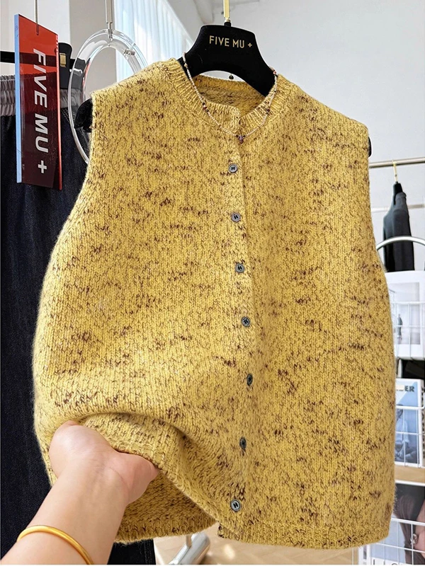 plus Size 300 Pou Korean Sle Svel Knitted Sweater Women's Faion Layering Vest Sweater Autumn Winter Outerwear
plus Size 300 Pou Korean Sle Svel Knitted Sweater Women's Faion Layering Vest Sweater Autumn Winter Outerwear