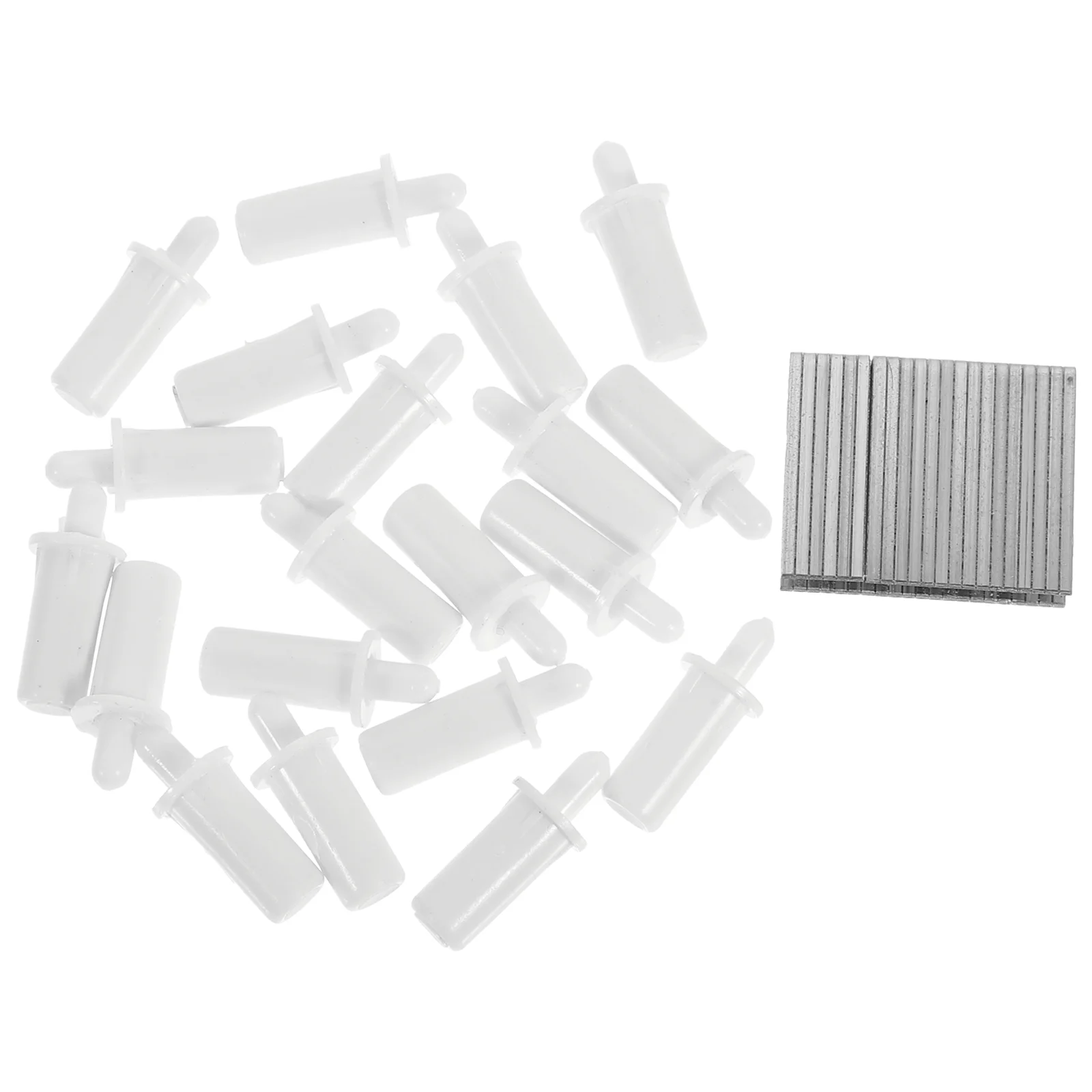40pcs Wood Blinds Repair Stainless Steel Louver Staples Plastic Shutter Buffer Replacement Parts Window Screen Fixing
40pcs Wood Blinds Repair Stainless Steel Louver Staples Plastic Shutter Buffer Replacement Parts Window Screen Fixing