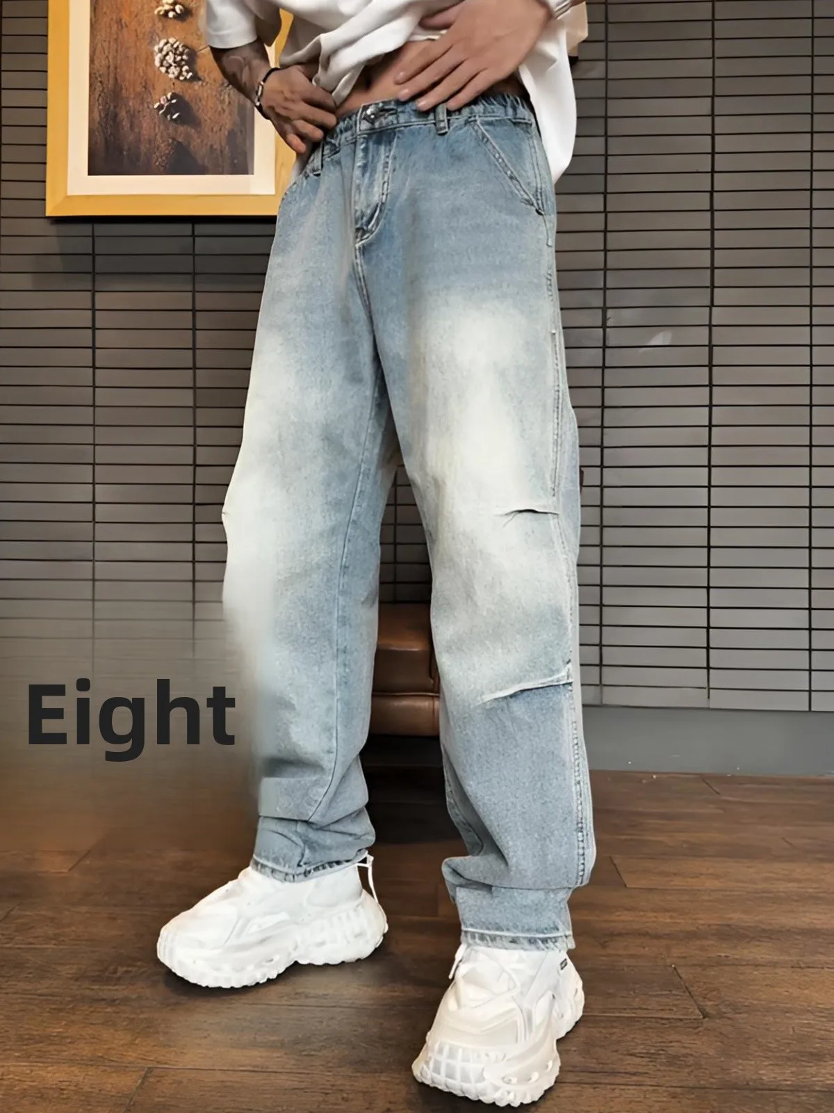 Spring American Retro Waed Knife Jeans Men's Simple Versatile Loose Elastic Straight Casual Pants Comfortable Breathable
Spring American Retro Waed Knife Jeans Men's Simple Versatile Loose Elastic Straight Casual Pants Comfortable Breathable