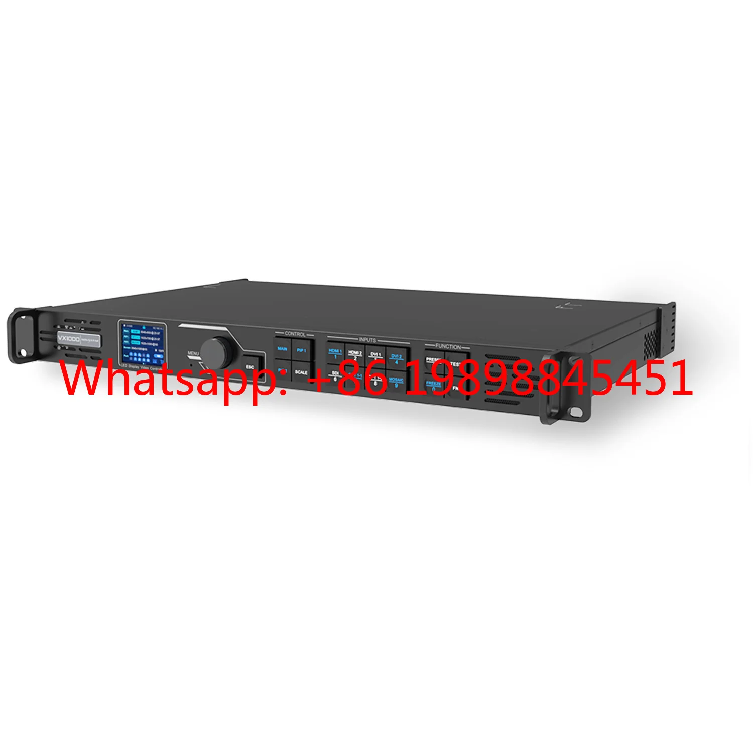 UHD 4K 2K LED Video Wall Processor Novastar VX600 All‑in‑One LED Screen Controller 3.9M Pixels 6×GigE for Rental Stage
UHD 4K 2K LED Video Wall Processor Novastar VX600 All‑in‑One LED Screen Controller 3.9M Pixels 6×GigE for Rental Stage