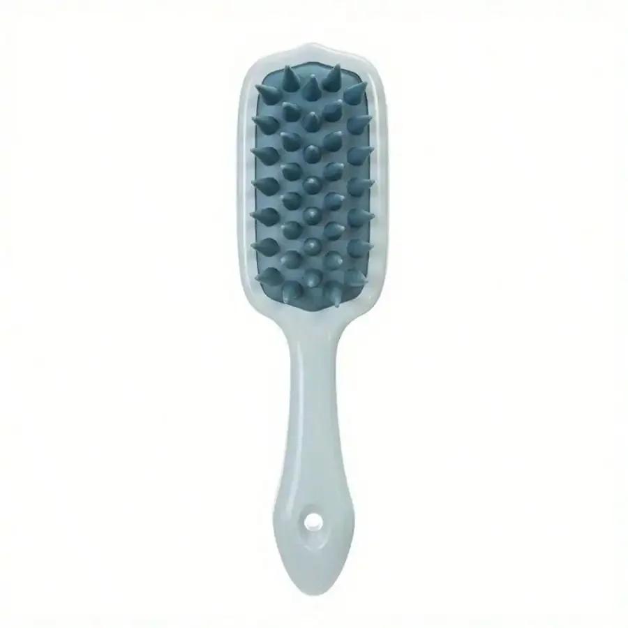 Deep Cleansing Scalp Massager & Shower Comb - Heavy-Duty Silicone Long Handle Dandruff Remover With Scalping Massage Brush For, Suitable For Normal Hair Care
Deep Cleansing Scalp Massager & Shower Comb - Heavy-Duty Silicone Long Handle Dandruff Remover With Scalping Massage Brush For, Suitable For Normal Hair Care