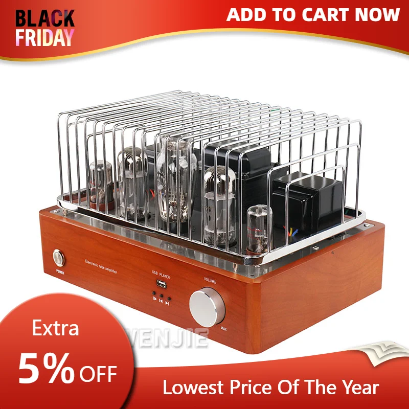 6CA7/EL34 10W*2 Gallbladder Combination Audio Set HiFi Fever Level Audio Bluetooth Electronic Tube Amplifier Stereo Set
6CA7/EL34 10W*2 Gallbladder Combination Audio Set HiFi Fever Level Audio Bluetooth Electronic Tube Amplifier Stereo Set