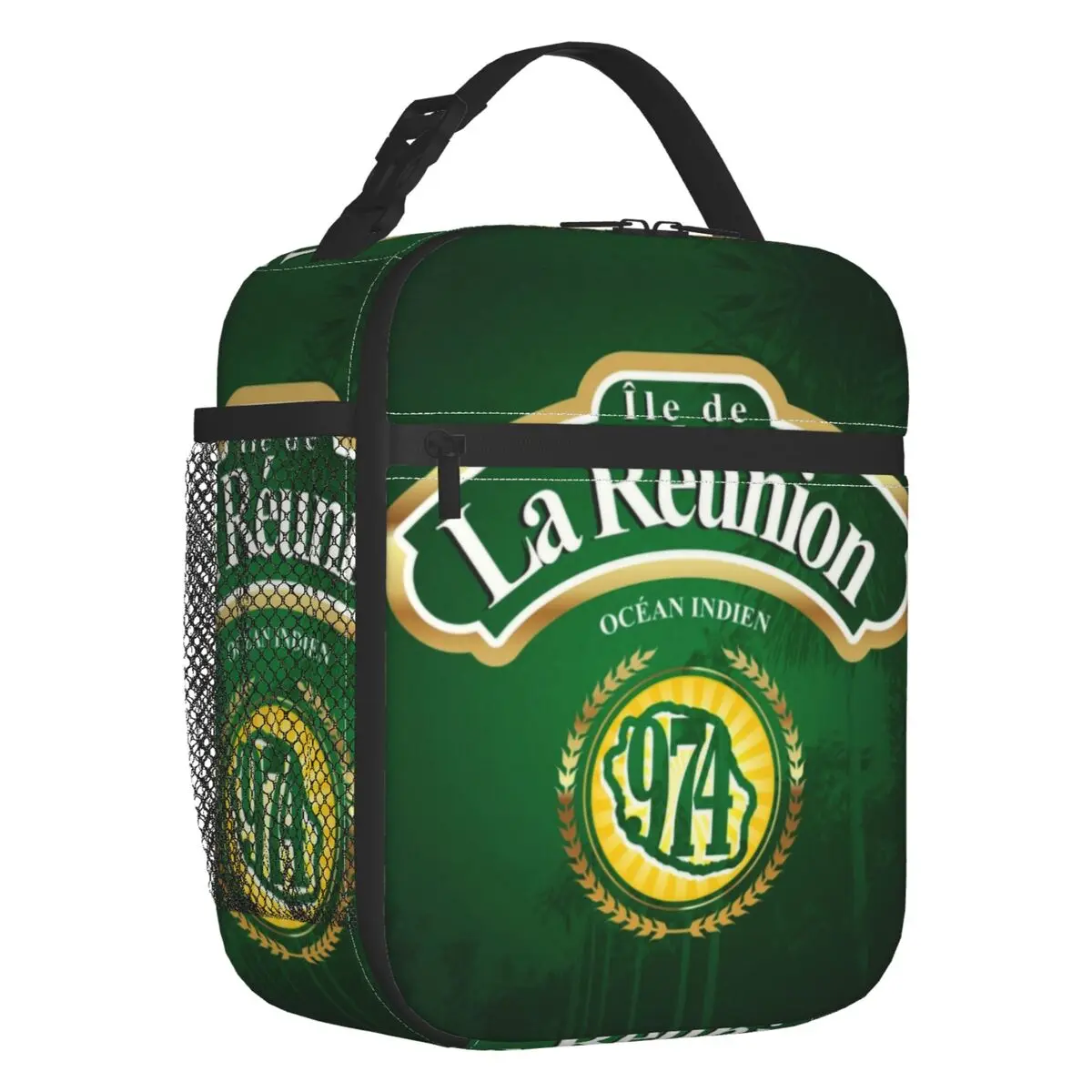 974 Reunion Island Insulated Lunch Bag for Women Portable Isle Beach Indian Ocean Thermal Cooler Bento Box Kids School Children
974 Reunion Island Insulated Lunch Bag for Women Portable Isle Beach Indian Ocean Thermal Cooler Bento Box Kids School Children