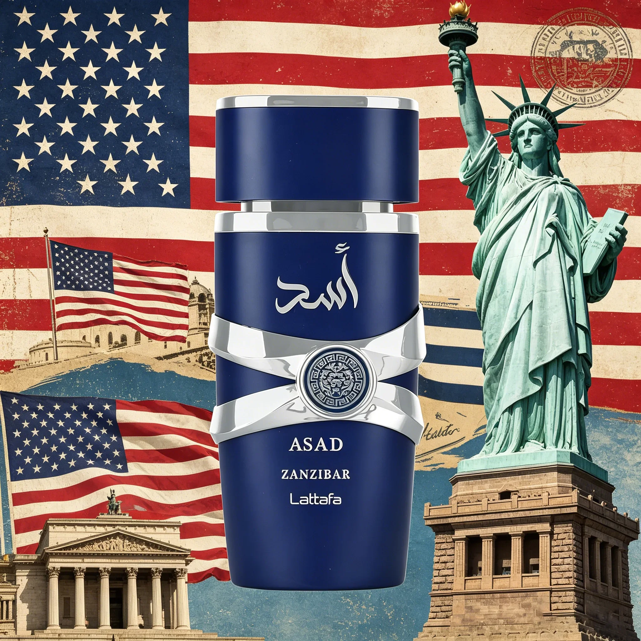 Lattafa Asad Zanzibar Eau De Parfum Long-Lasting Fragrance for Men 100ml Long Lasting Fragrance Arabian Women's Perfume Cologne
Lattafa Asad Zanzibar Eau De Parfum Long-Lasting Fragrance for Men 100ml Long Lasting Fragrance Arabian Women's Perfume Cologne