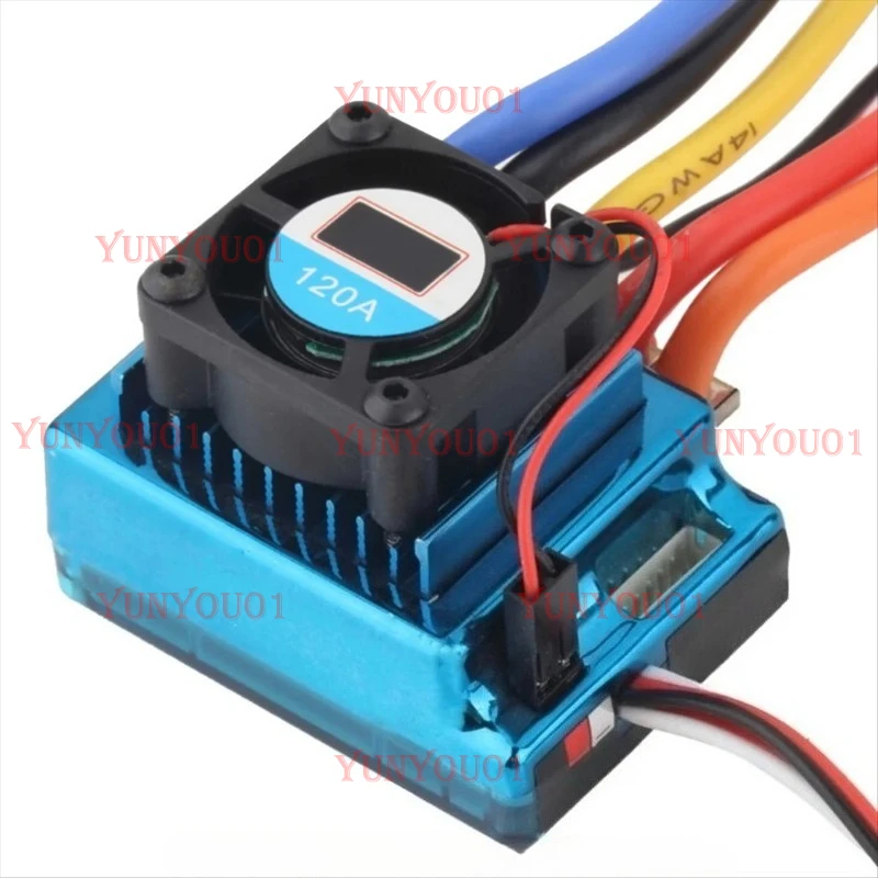 New RC Racing ESC 120A Sensor Big Current Speed Controller RC Car Accessories for 1/8 1/10 1/12 Car Crawler Boat Part
New RC Racing ESC 120A Sensor Big Current Speed Controller RC Car Accessories for 1/8 1/10 1/12 Car Crawler Boat Part
