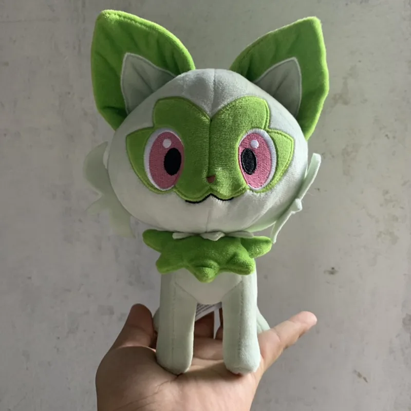 1 шт. 20 см оригинальные плюшевые куклы Pokemon Sprigatito Аниме Мягкие игрушки подарки для детей 2023 Новинка
1 шт. 20 см оригинальные плюшевые куклы Pokemon Sprigatito Аниме Мягкие игрушки подарки для детей 2023 Новинка