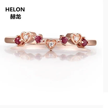 Solid 14k Rose Gold Natural Ruby Diamonds Engagement Ring for Women Wedding Band Fine Jewelry Trendy
Solid 14k Rose Gold Natural Ruby Diamonds Engagement Ring for Women Wedding Band Fine Jewelry Trendy
