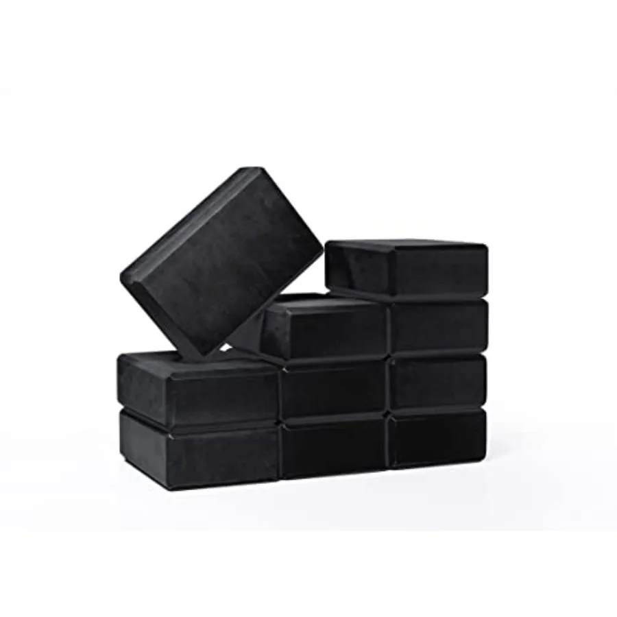 3" Yoga Block 10 Pack Bulk EVA Foam Yoga Blocks Firm and Supportive Yoga Brick Balance Foam for Stretching Pilates and Workout
3" Yoga Block 10 Pack Bulk EVA Foam Yoga Blocks Firm and Supportive Yoga Brick Balance Foam for Stretching Pilates and Workout