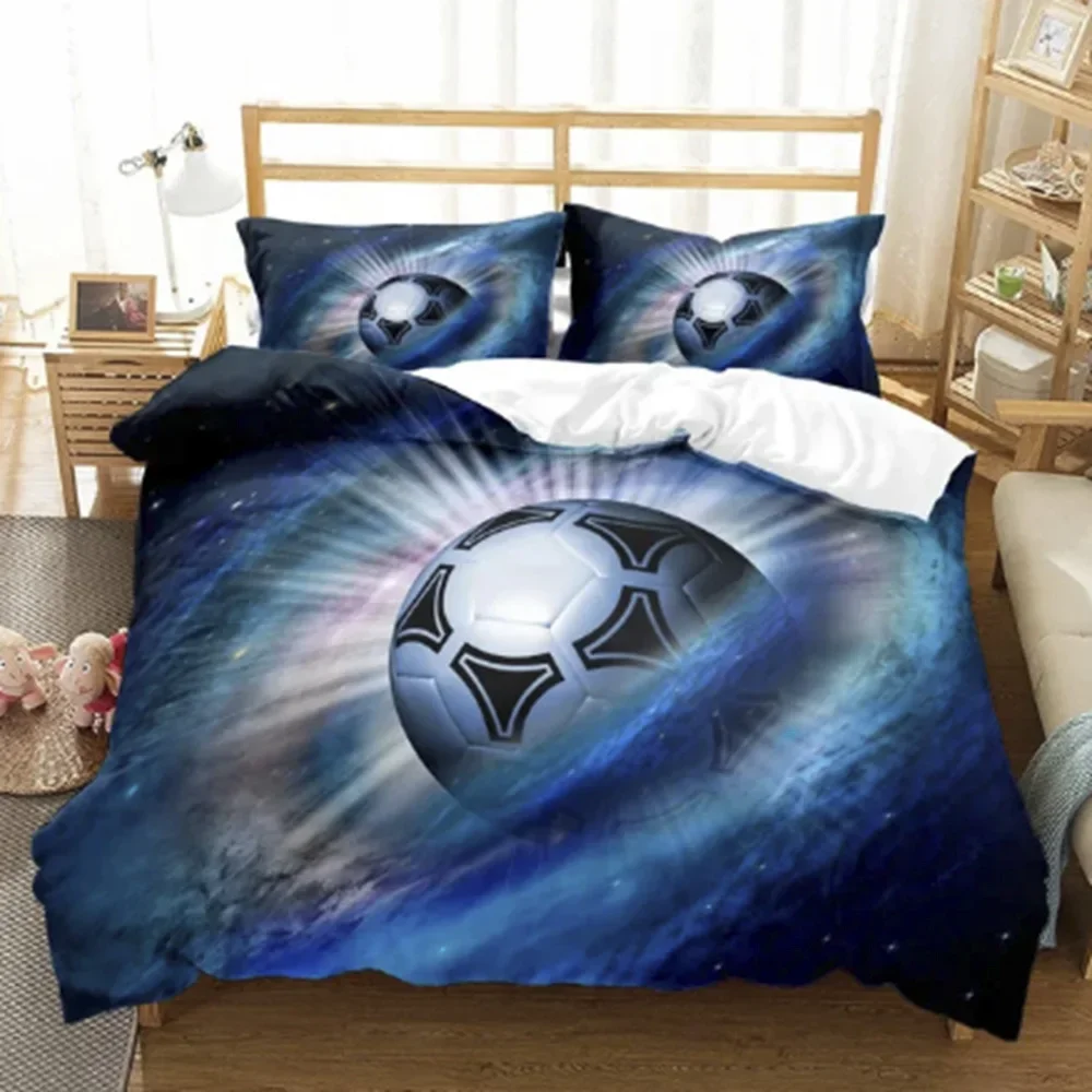 Footboll Cartoon Duvet Cover Sports Home Pillowcase Set Adult Bedroom Children Comforter Bedding
Footboll Cartoon Duvet Cover Sports Home Pillowcase Set Adult Bedroom Children Comforter Bedding