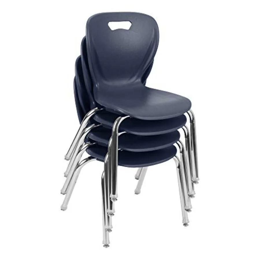 Shapes Series Stacking School Chairs with Contou Seats, Heavy-Duty Plastic Stacking Classroom Chairs, H, Set of 4
Shapes Series Stacking School Chairs with Contou Seats, Heavy-Duty Plastic Stacking Classroom Chairs, H, Set of 4