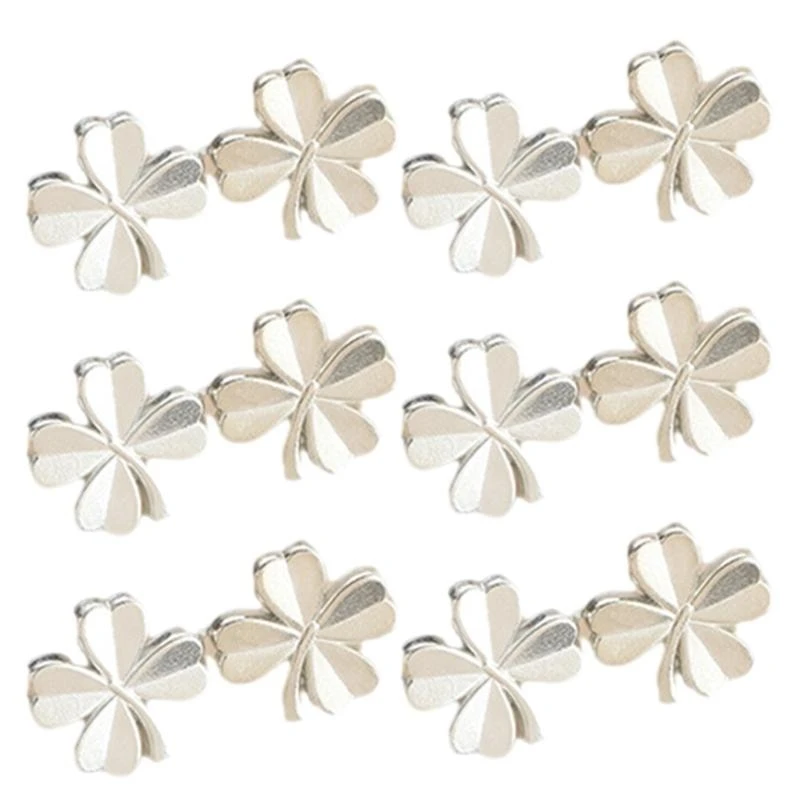 3/6Set Shamrock Waist Tightening Clip Metal Adjustable Plating Pin for Loose Pants and Jeans Fitness Waist Extenders
3/6Set Shamrock Waist Tightening Clip Metal Adjustable Plating Pin for Loose Pants and Jeans Fitness Waist Extenders