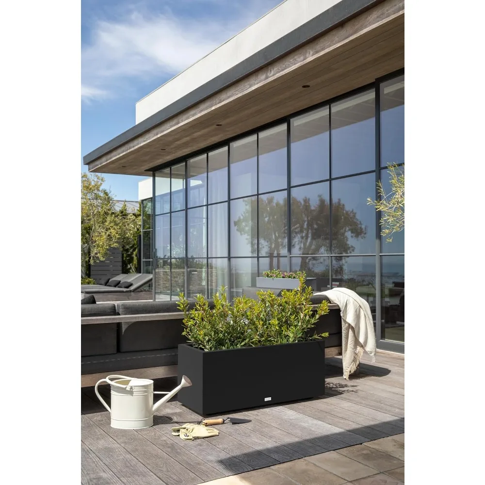 Plant Pot, Series Long Box Planter Large Rectangular Planter for Outdoor Patio/Porch Durable All Weather Use, Plant Pot
Plant Pot, Series Long Box Planter Large Rectangular Planter for Outdoor Patio/Porch Durable All Weather Use, Plant Pot