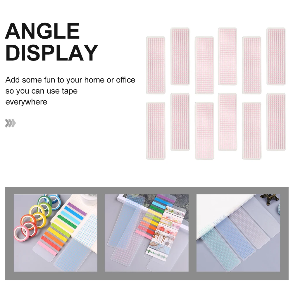 40pcs Washi Tape Organizer Pink 5x15mm Thick Round Corner Sample Boards for Storage Office Use with Practical Design
40pcs Washi Tape Organizer Pink 5x15mm Thick Round Corner Sample Boards for Storage Office Use with Practical Design
