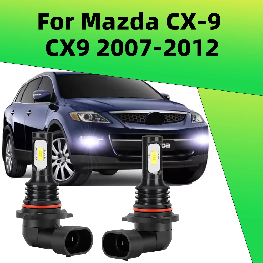 2Pcs Led Car Fog Lights Bulb For Mazda CX-9 CX9 2007 2008 2009 2010 2011 2012 LED Front Fog Lamp Canbus 6000K 3570 CSP Chips
2Pcs Led Car Fog Lights Bulb For Mazda CX-9 CX9 2007 2008 2009 2010 2011 2012 LED Front Fog Lamp Canbus 6000K 3570 CSP Chips