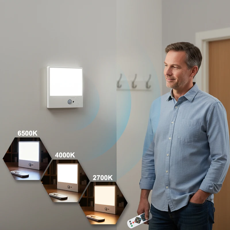 Rechargeable LED Ceiling Light 12000mAh with Remote Motion Sensing Magnetic Install for Hallway Closet Bedroom Lighting
Rechargeable LED Ceiling Light 12000mAh with Remote Motion Sensing Magnetic Install for Hallway Closet Bedroom Lighting