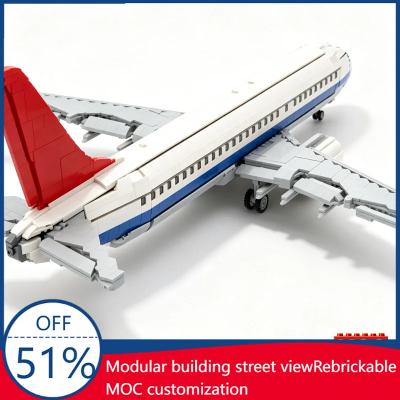 3206pcs MOC Air Transport 737 Max Air China Passenger Plane Model Custom Build Blocks DIY Creative Educational Assembly Toy Gift
3206pcs MOC Air Transport 737 Max Air China Passenger Plane Model Custom Build Blocks DIY Creative Educational Assembly Toy Gift