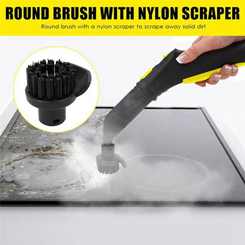 A24P Window Nozzle Scraper Round Brush Steam Set For Karcher SC2 SC3 SC4 SC5 SC7 Steam Cleaner Part Remove Stubborn Stain
A24P Window Nozzle Scraper Round Brush Steam Set For Karcher SC2 SC3 SC4 SC5 SC7 Steam Cleaner Part Remove Stubborn Stain