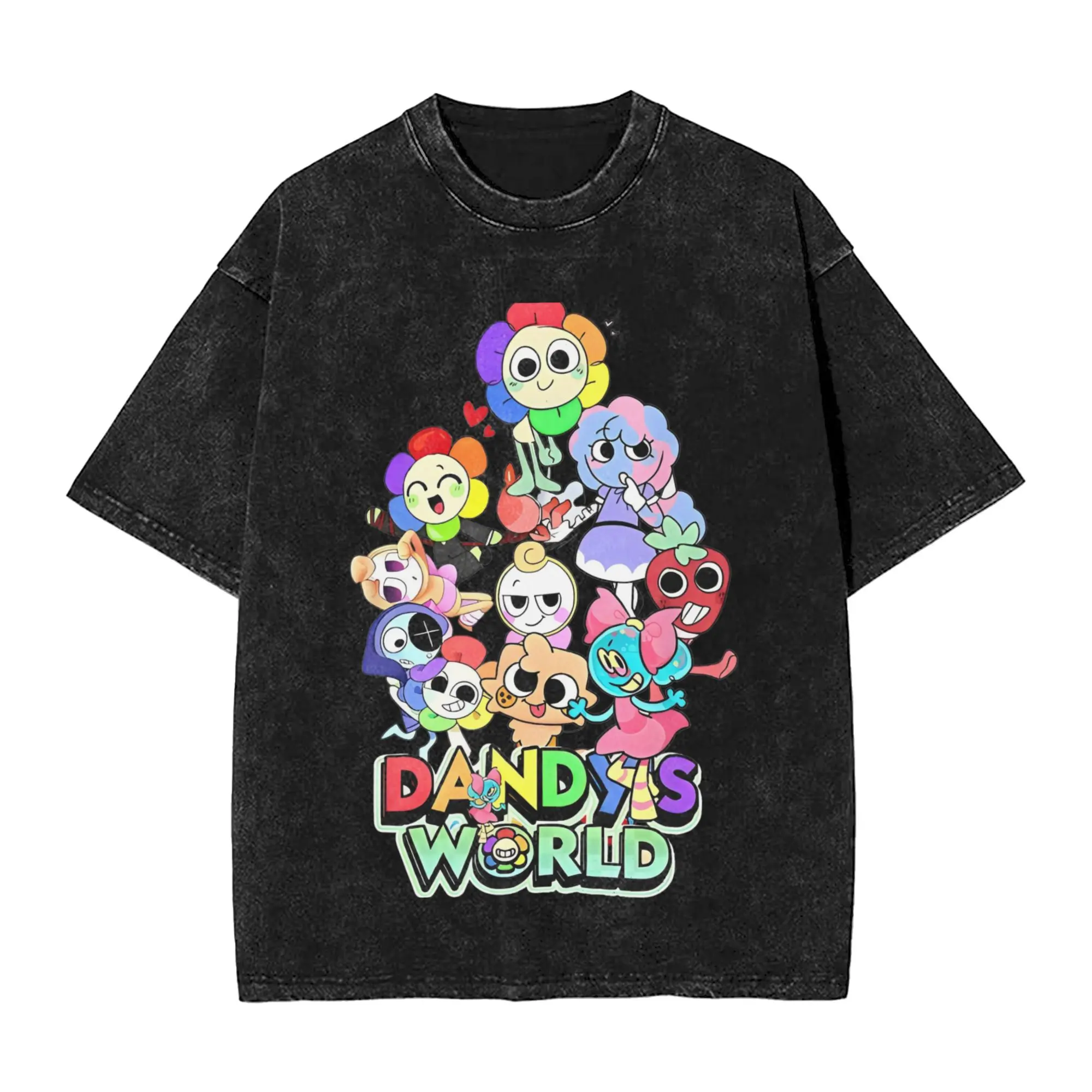 Harajuku Washed Shirts Birthday Colorful dandys world Merch Vintage T-Shirts Oversize Streetwear 100% Cotton Summer Tee Shirt
Harajuku Washed Shirts Birthday Colorful dandys world Merch Vintage T-Shirts Oversize Streetwear 100% Cotton Summer Tee Shirt