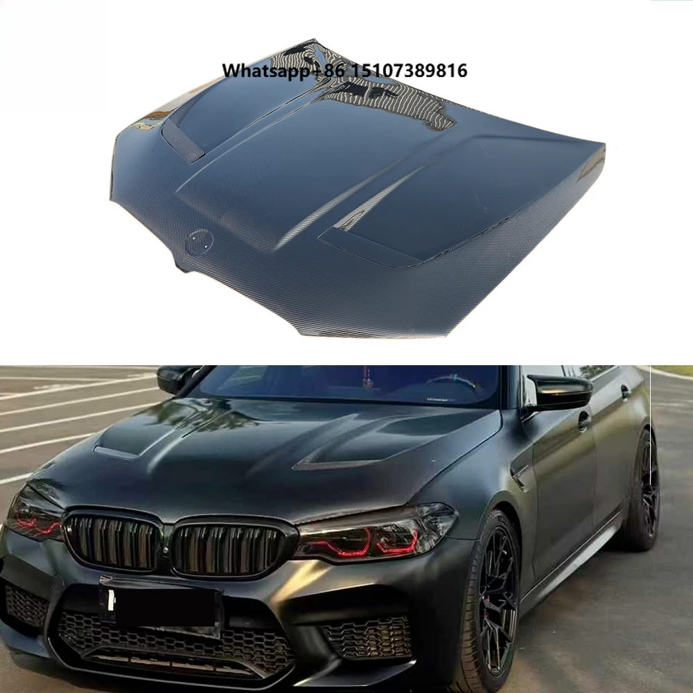F90M5 G30 Dry Carbon Fiber Hood for 5Series F90 M5 Sedan 4-Door Wet Carbon Fiber Car Engine Hood Bonnet 2017-2024
F90M5 G30 Dry Carbon Fiber Hood for 5Series F90 M5 Sedan 4-Door Wet Carbon Fiber Car Engine Hood Bonnet 2017-2024