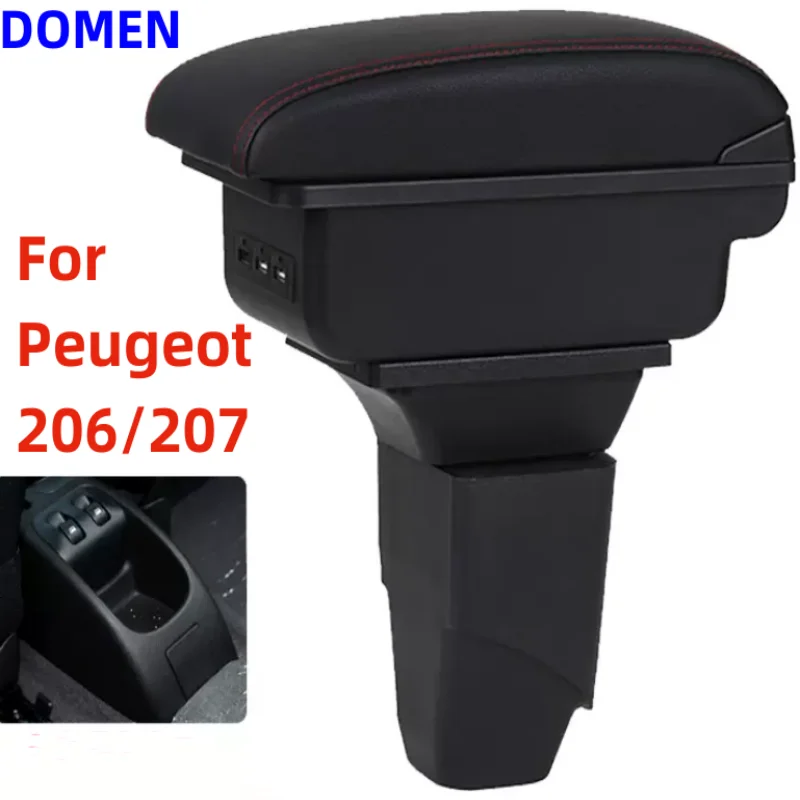 New For PEUGEOT 206 Armrest Interior Parts Car Armrest box Retrofit parts Storage box car accessories Interior with USB LED
New For PEUGEOT 206 Armrest Interior Parts Car Armrest box Retrofit parts Storage box car accessories Interior with USB LED