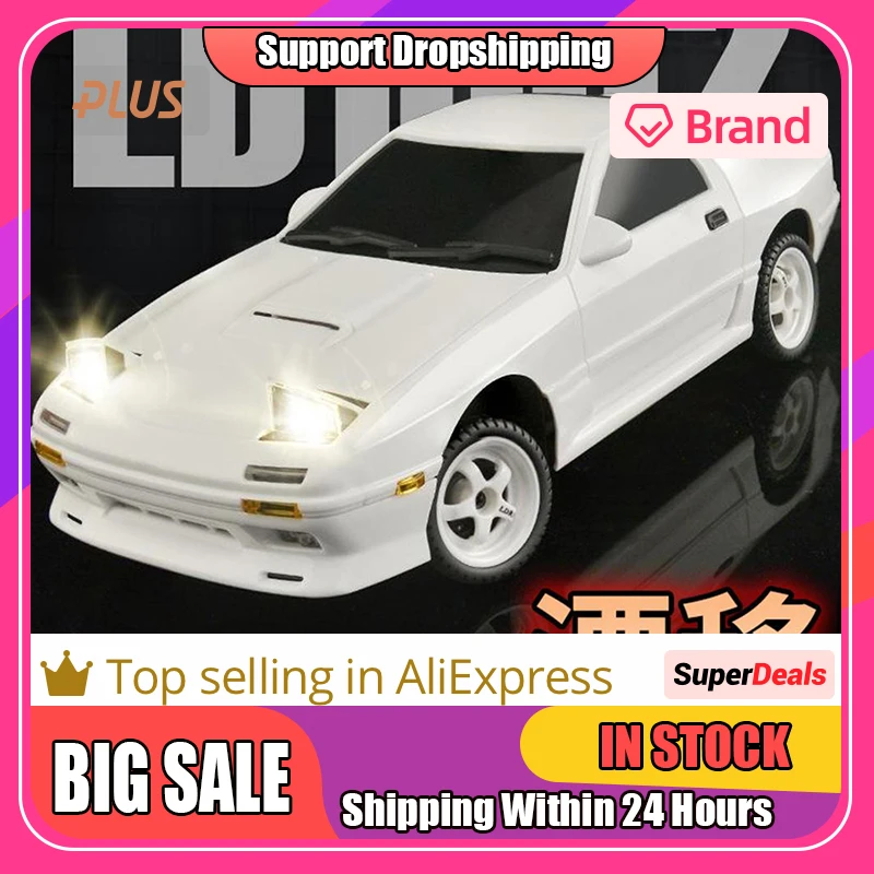 Радиоуправляемый Дрифтерный автомобиль lдок LD1802 RX7 1/18 2,4G 2WD Радиоуправляемый автомобиль с фонарями 10 км/ч перезаряжаемый Дрифтерный гоночный автомобиль для мальчиков девочек Подарки
Радиоуправляемый Дрифтерный автомобиль lдок LD1802 RX7 1/18 2,4G 2WD Радиоуправляемый автомобиль с фонарями 10 км/ч перезаряжаемый Дрифтерный гоночный автомобиль для мальчиков девочек Подарки